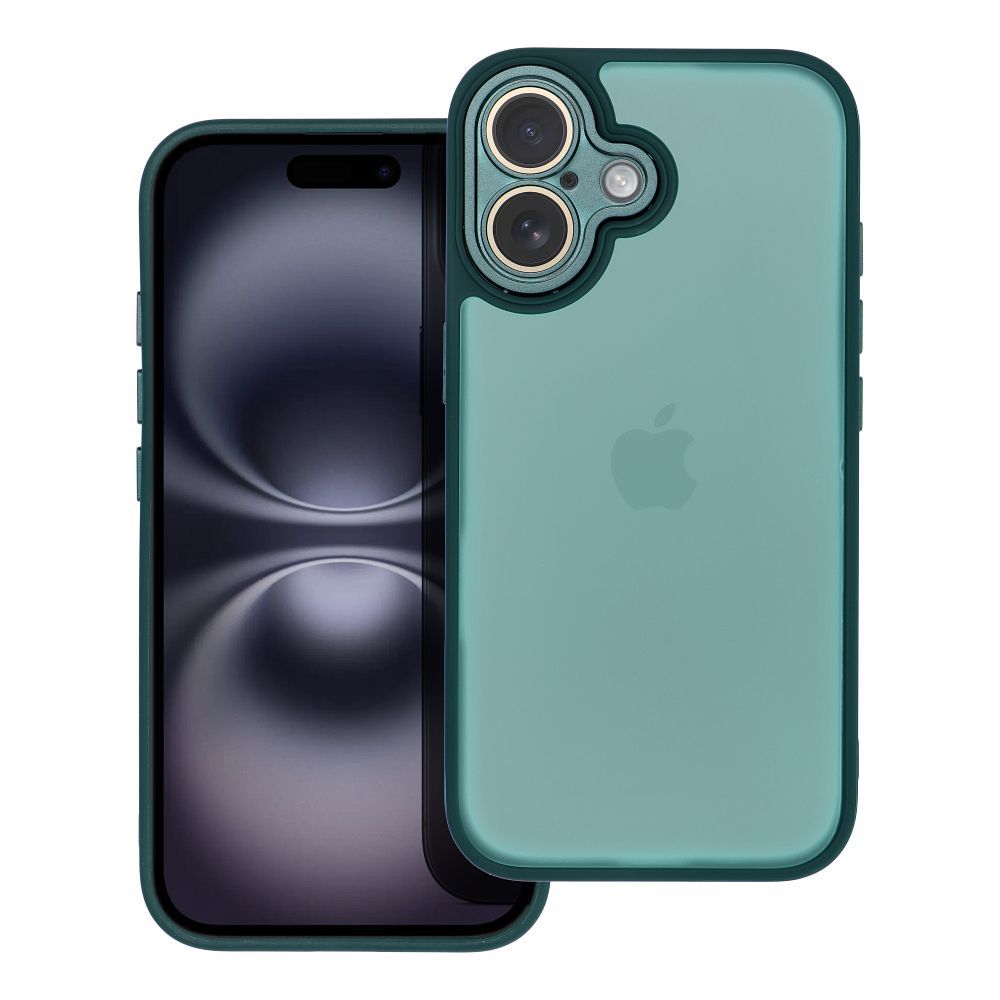 Suojakuori iPhone 16:lle Variete tummanvihreä