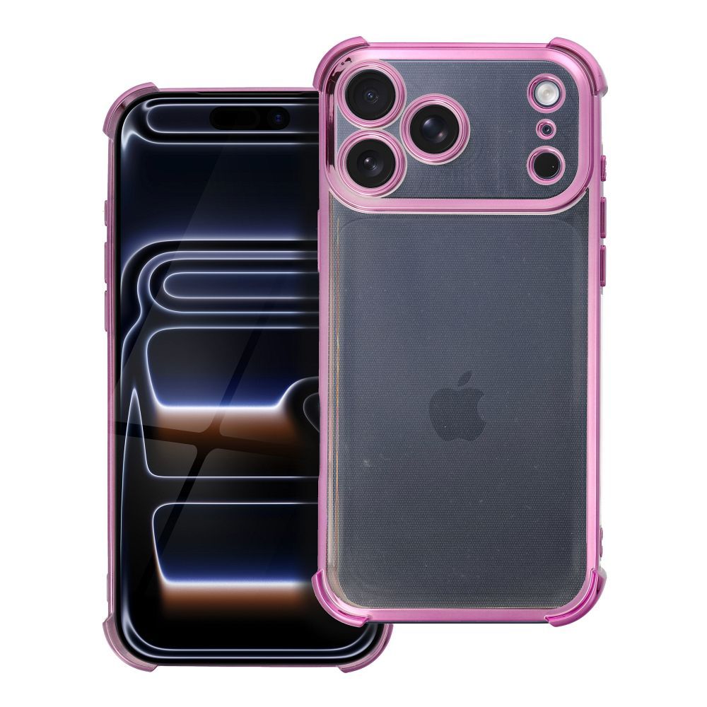 Suojakuori iPhone 17 PRO MAX:lle Antishock Electro violetti