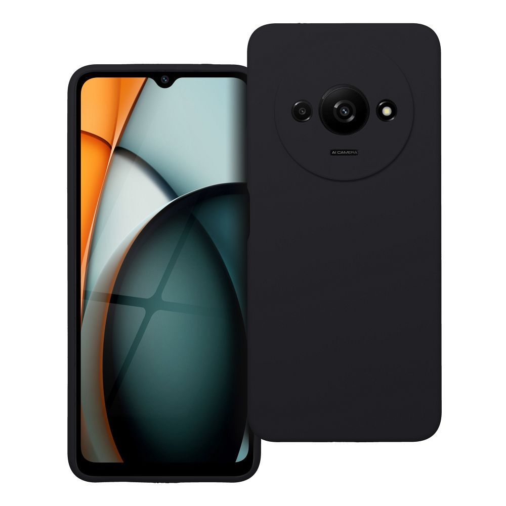 Case for Xiaomi Redmi A3 4G Silicone 2mm (camera protection) black