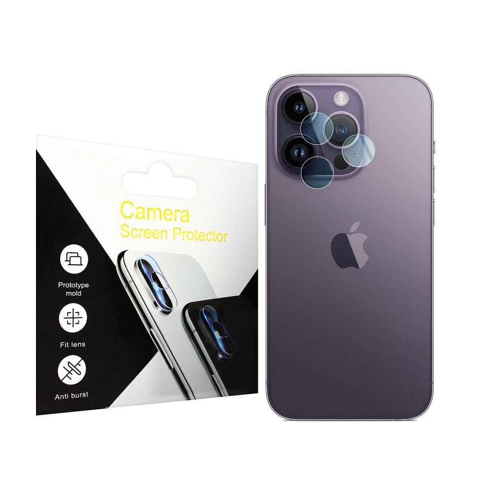 Karkaistu lasi kameran linsseille - Apple iPhone 14 Pro:lle