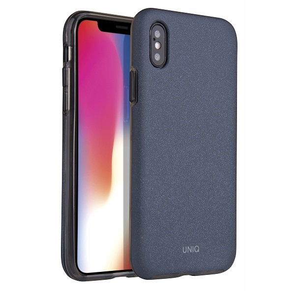 Uniq Lithos kotelo iPhone X / Xs - sininen
