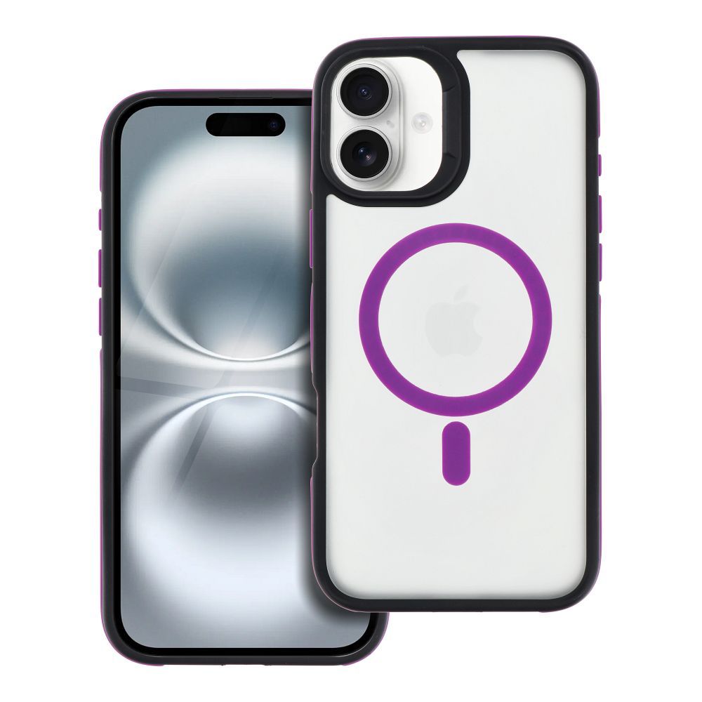Suojakuori iPhone 16 Plus:lle Neo MagSafe-yhteensopiva violetti