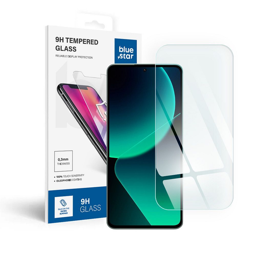Tempered glass to Xiaomi 13T Blue Star