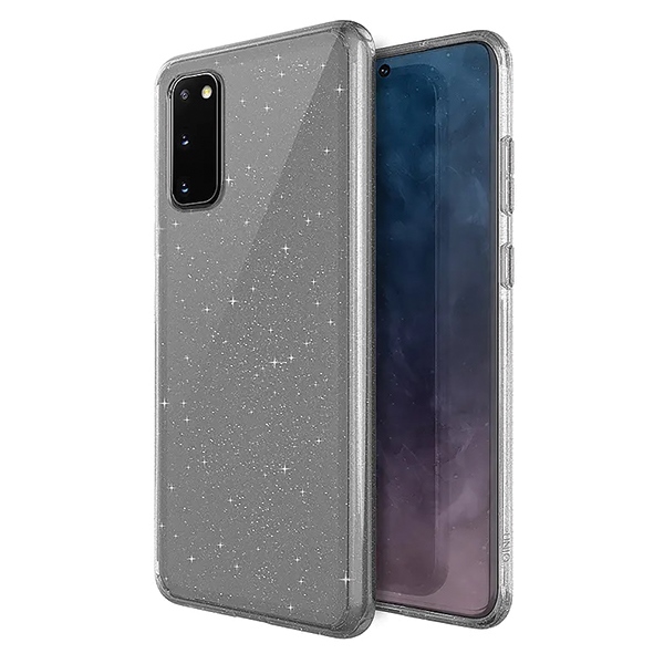 Uniq LifePro Tinsel kotelo Samsung Galaxy S20+ - läpinäkyvä - läpinäkyvä