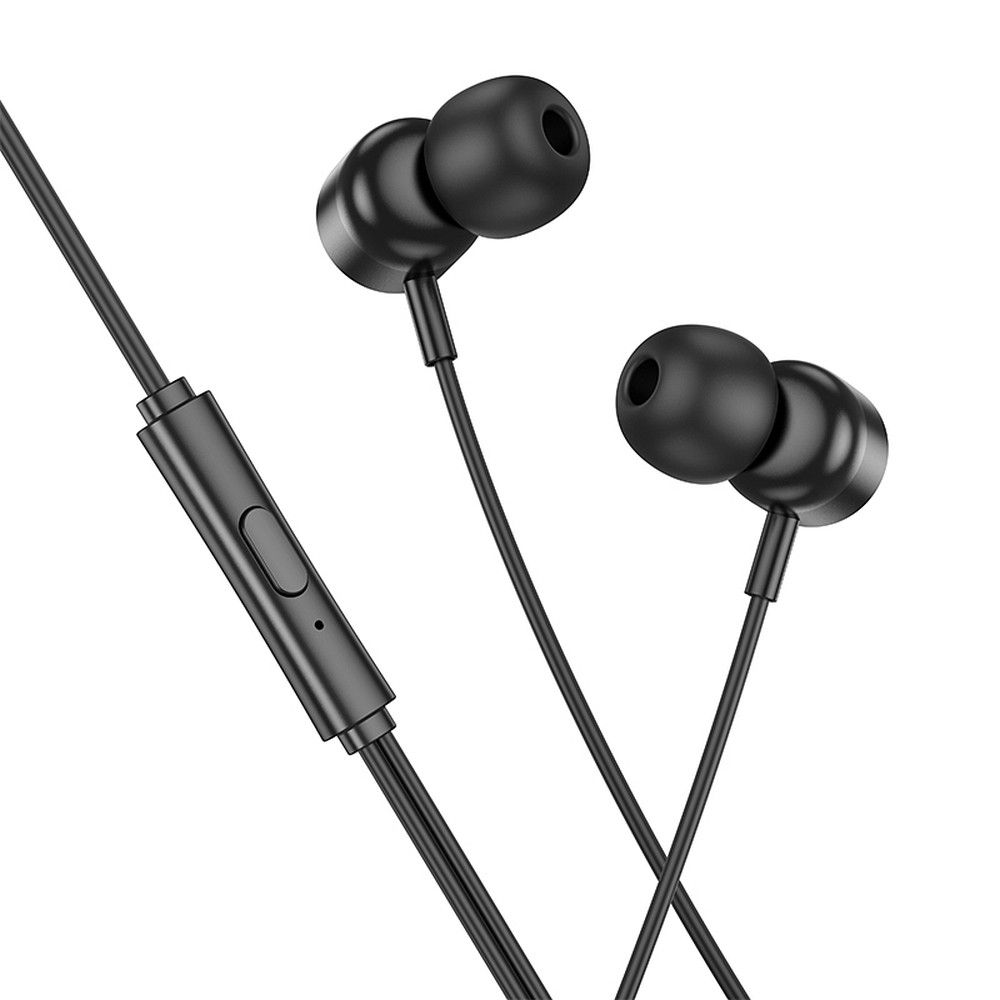 Hoco M122 langalliset nappikuulokkeet USB-C - musta