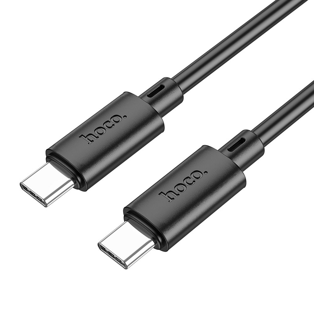 Hoco USB-C - USB-C -kaapeli 3A 60W 1 m X88 musta