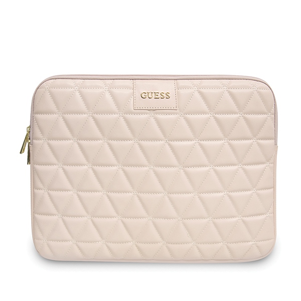 Guess Quilted suojapussi 13 tuuman kannettavalle - vaaleanpunainen