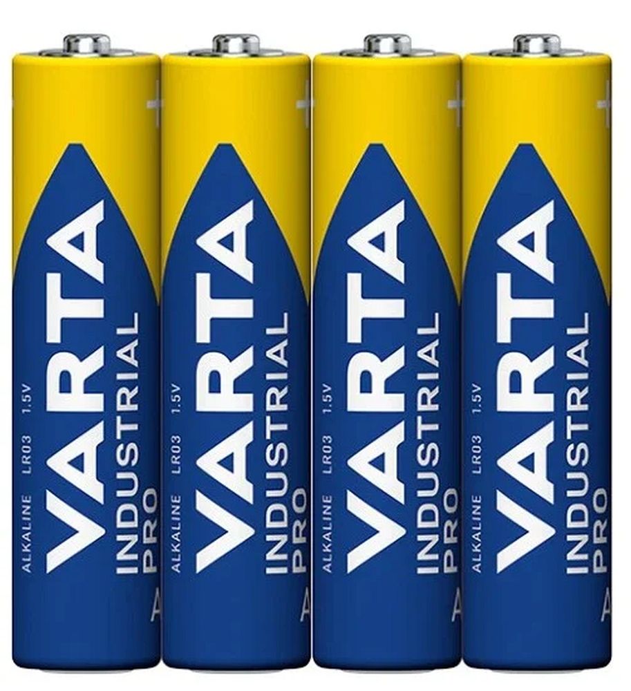 VARTA alkaliparisto R3 (AAA) Industrial Pro 4 kpl
