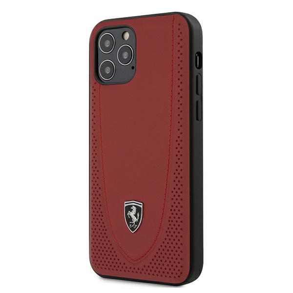 Ferrari FEOGOHCP12MRE iPhone 12/12 Pro 6.1" punainen/punainen kovakotelo Off Track rei'itetty