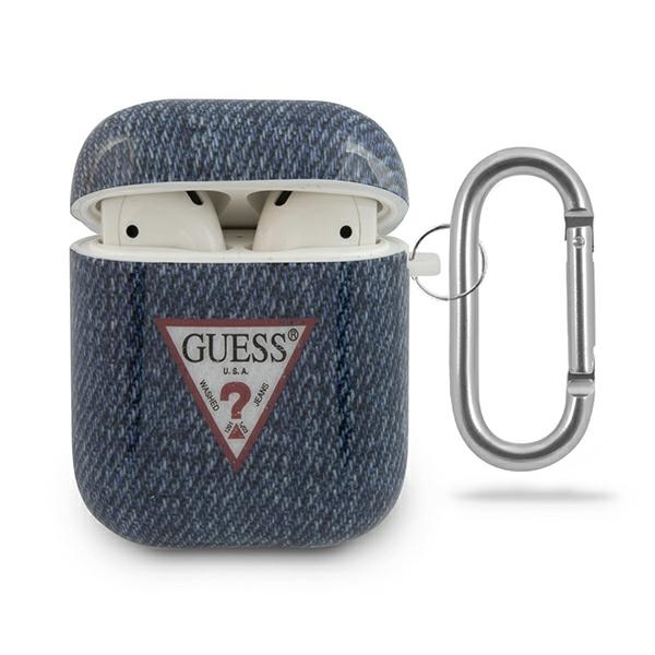 Guess GUACA2TPUJULDB AirPods-suojus tummansininen/ tummansininen Jeans-mallisto