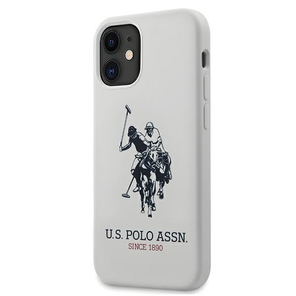 US Polo USHCP12SSLHRWH iPhone 12 mini 5,4" valkoinen Silicone Collection