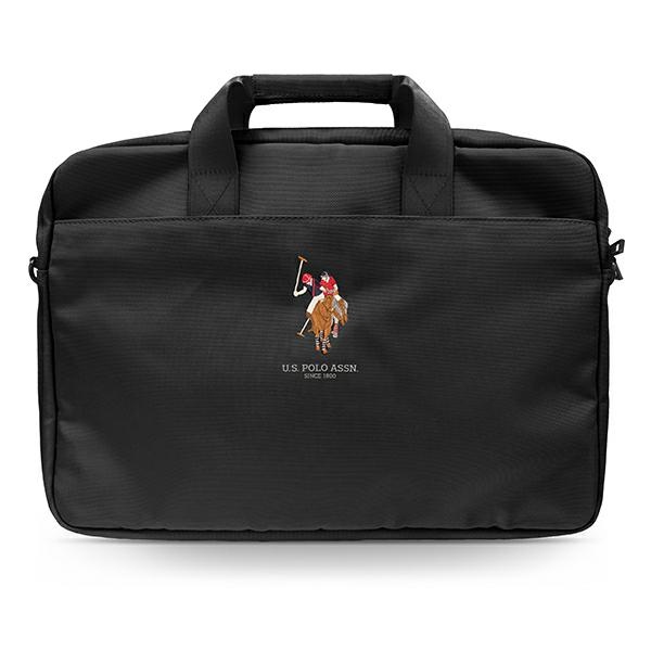 US Polo Assn. laukku 16" kannettavalle tietokoneelle - musta