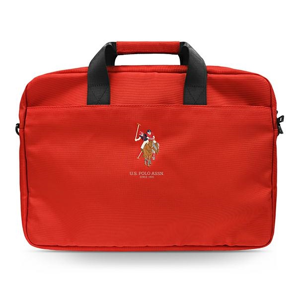 US Polo Assn. laukku 16" kannettavalle tietokoneelle - punainen
