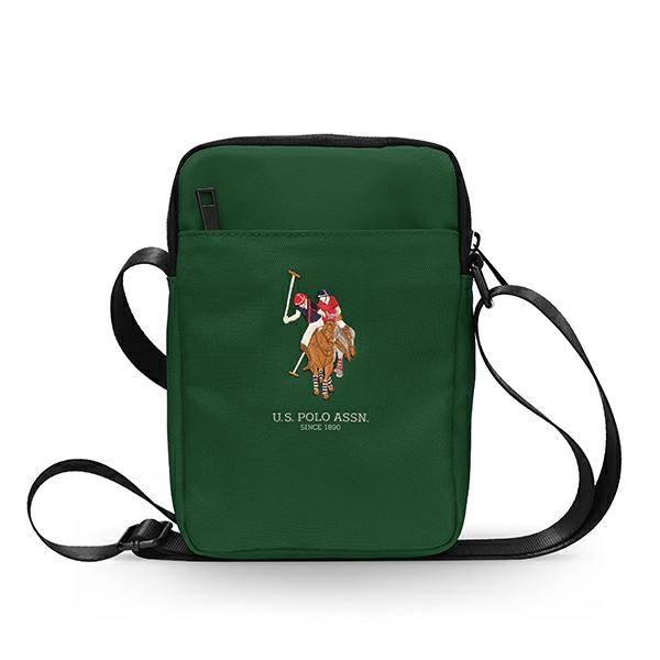 US Polo Torba USTB8PUGFLGN 8" zielona /vihreä