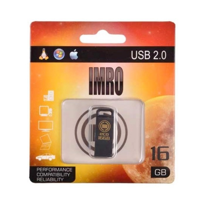 Imro-muistitikku 16GB USB 2.0 musta