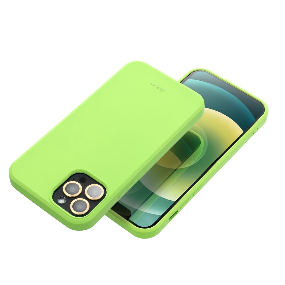 ROAR COLORFUL JELLY suojakuori iPhone 17 Pro vihreä (sitruuna)