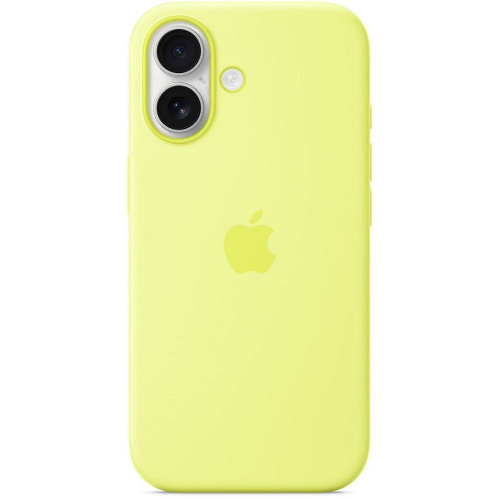 iPhone 17 Silikoninen Suojakuori MagSafella - Neon Yellow
