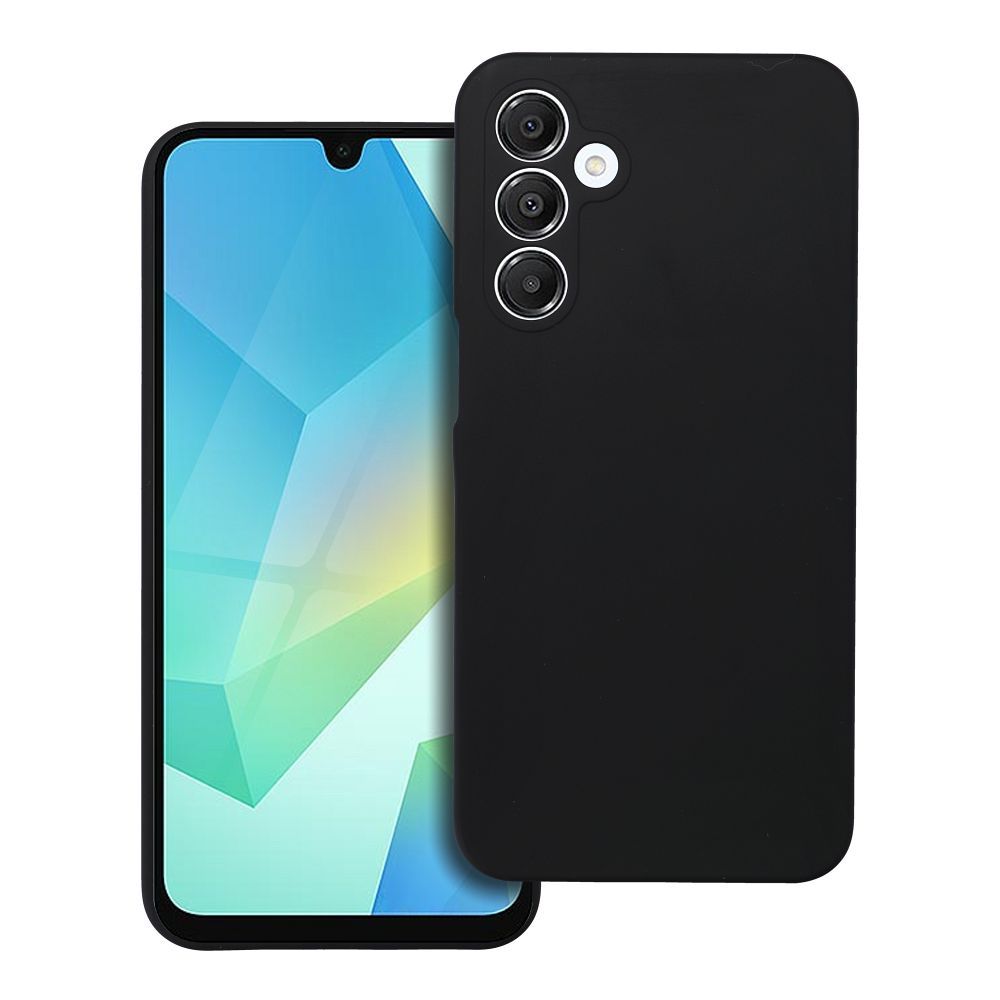Silikonikuori 2mm Samsung A16 5G / A16 4G, musta