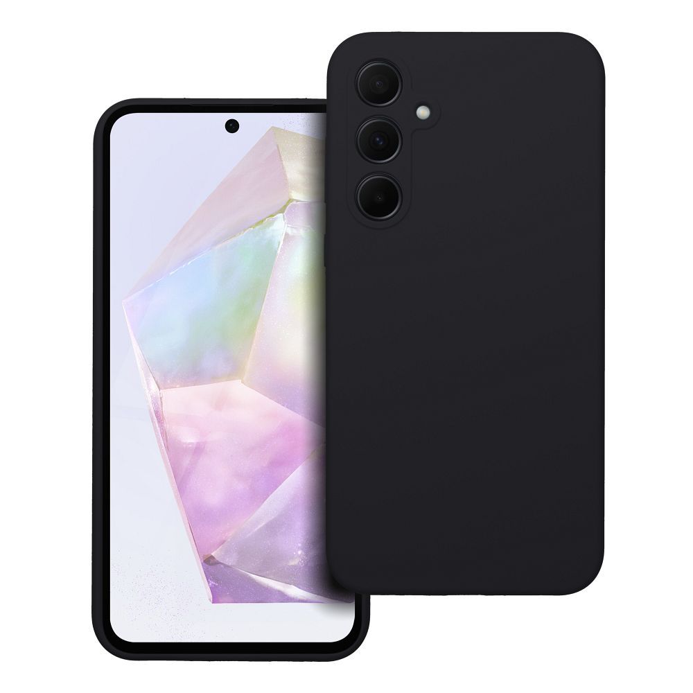 Silikoninen Suojakuori Samsung A35 5G:lle 2mm musta