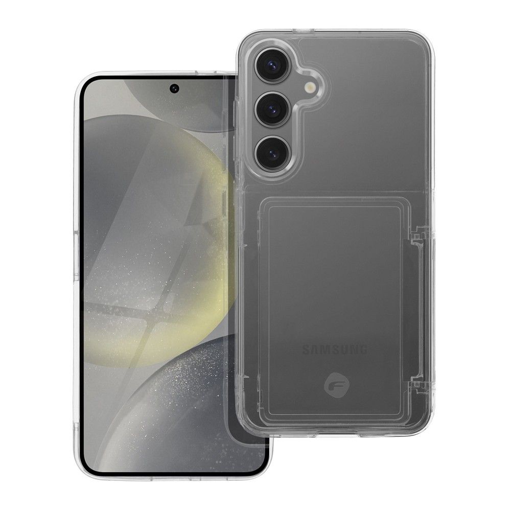 Suojakuori Forcell F-PROTECT Samsung S926 S24 Plus läpinäkyvä