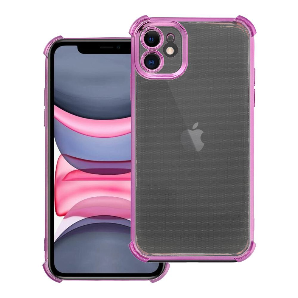 Suojakuori iPhone 11:lle Antishock Electro violetti