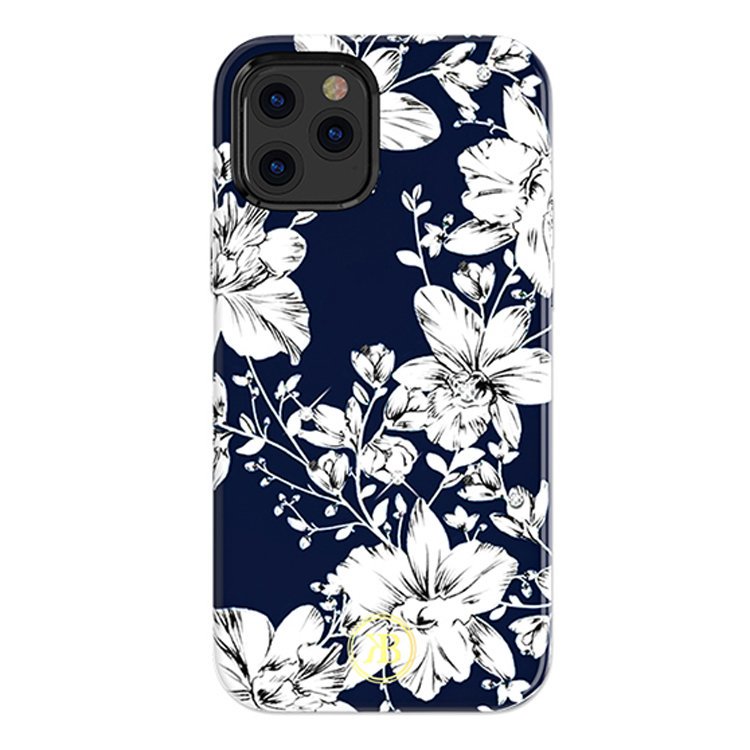 Kingxbar Blossom kotelo koristeltu alkuperäinen Swarovski-kristallit iPhone 12 mini monivärinen (Lily)