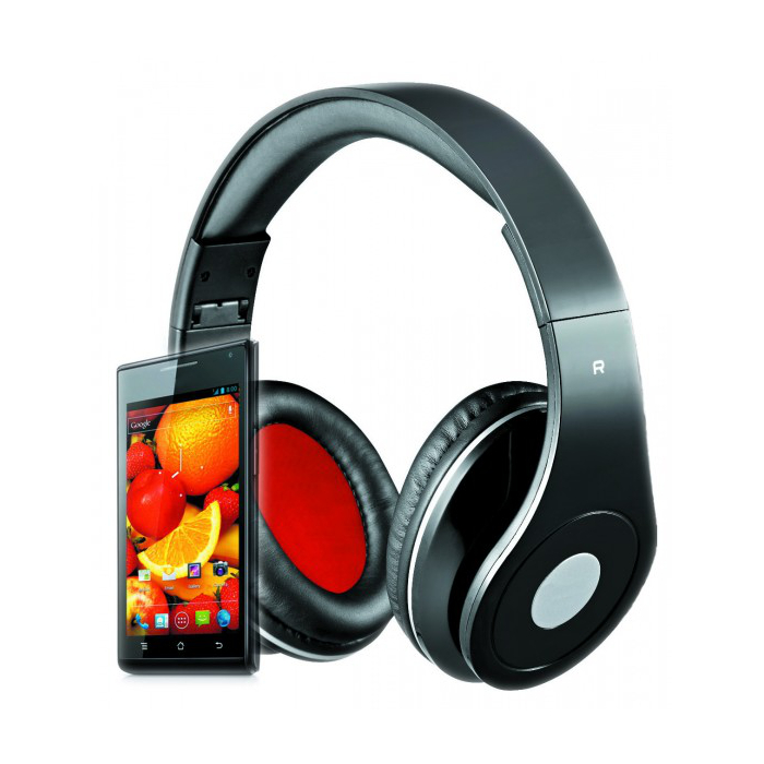 Rebeltec AUDIOFEEL2 langalliset kuulokkeet mustat