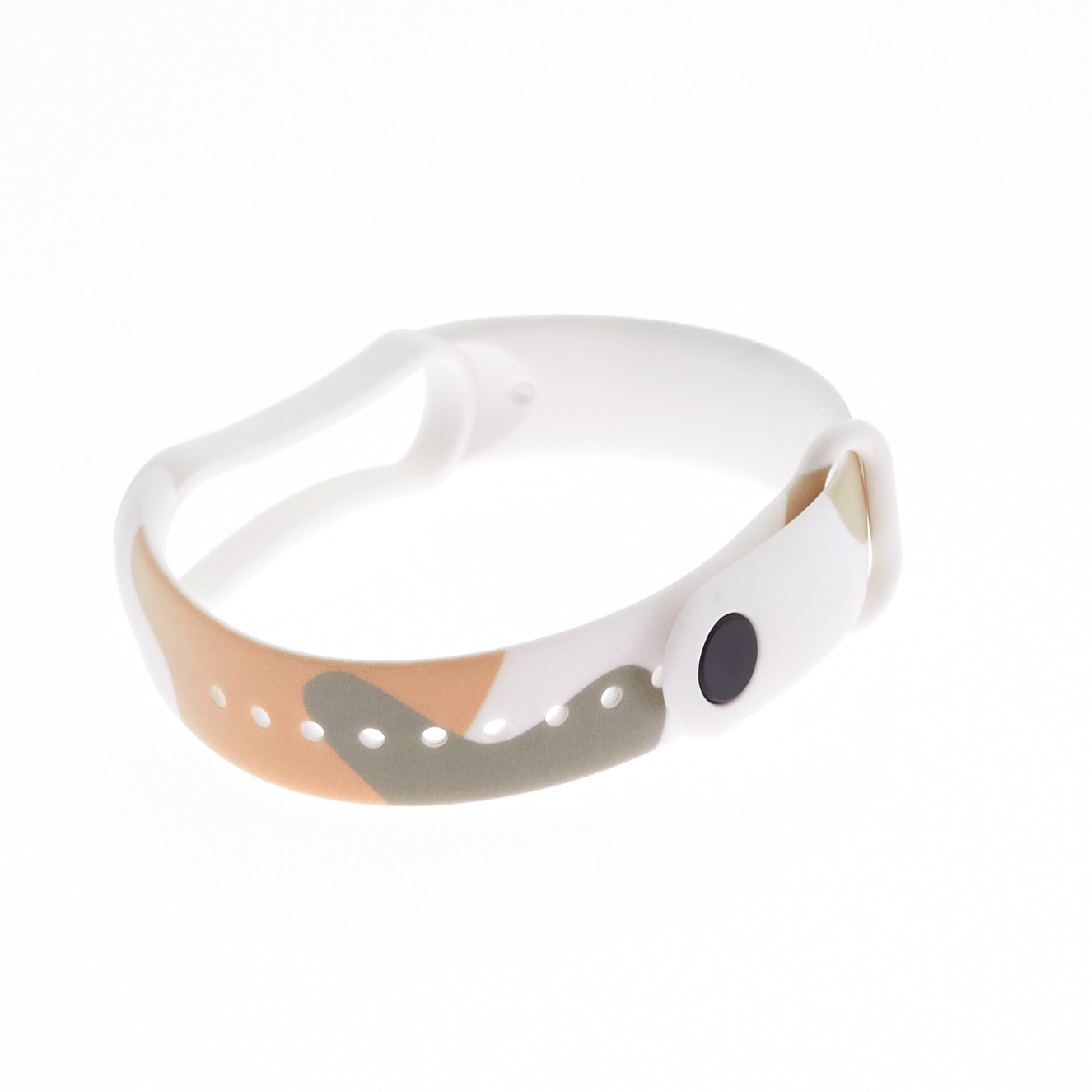 Hihna Moro bändi Xiaomi Mi Band 3 / 4 silikonihihna katsella rannekoru malli 6