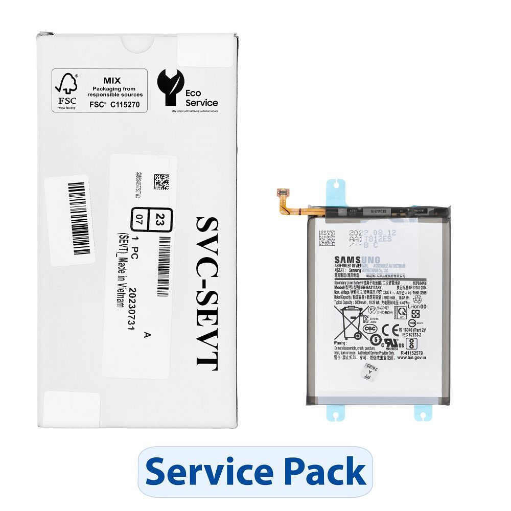 ServicePack Akku EB-BA217ABY SAMSUNG A04s/A12/A21s GH82-29803A