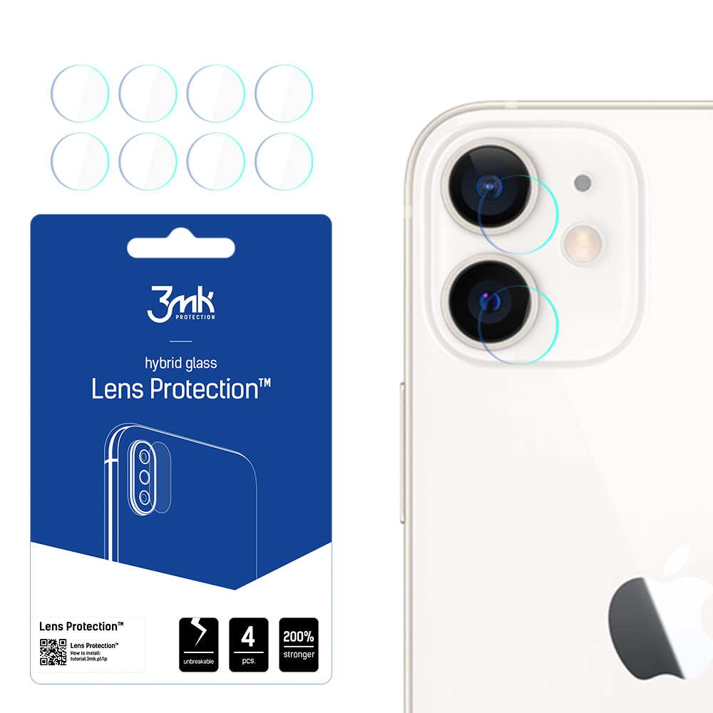 Apple iPhone 12 - 3mk objektiivin suojaus™