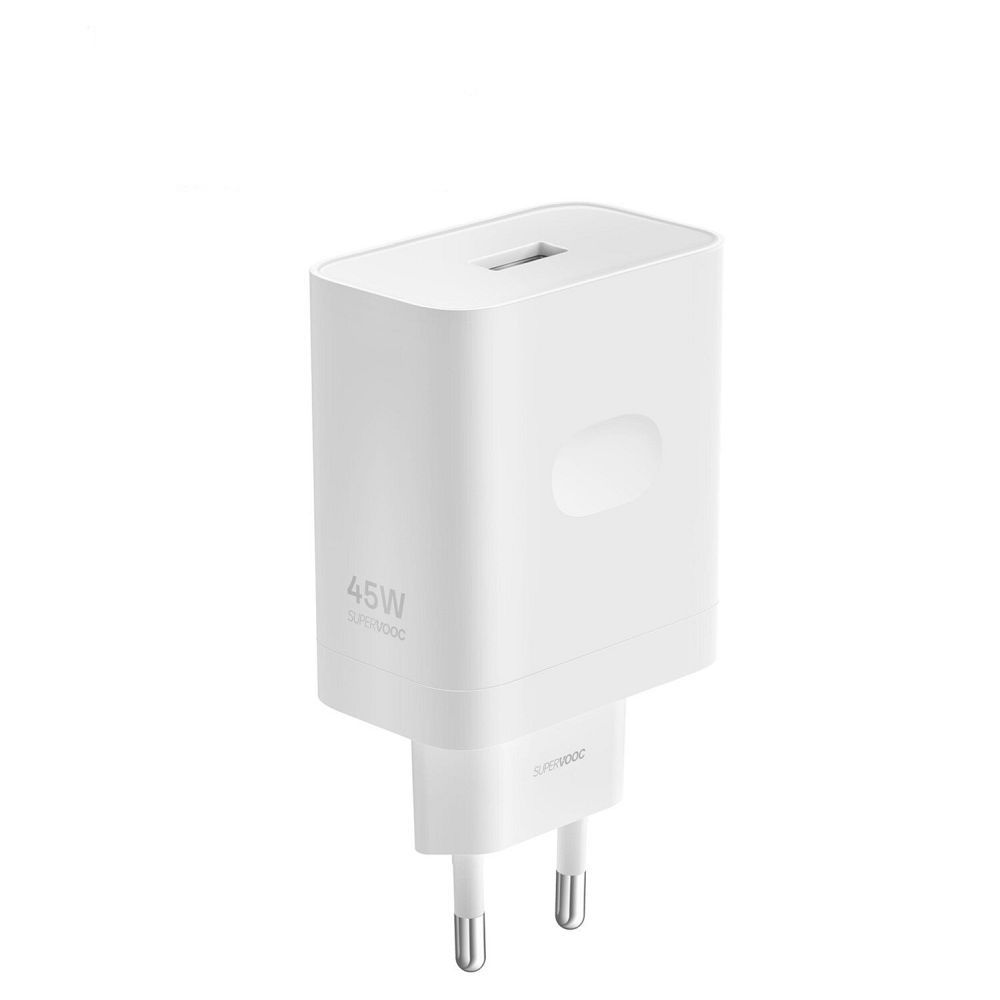 OPPO SuperVOOC alkuperainen laturi Type C 45W VCB4JAEH valkoinen bulk