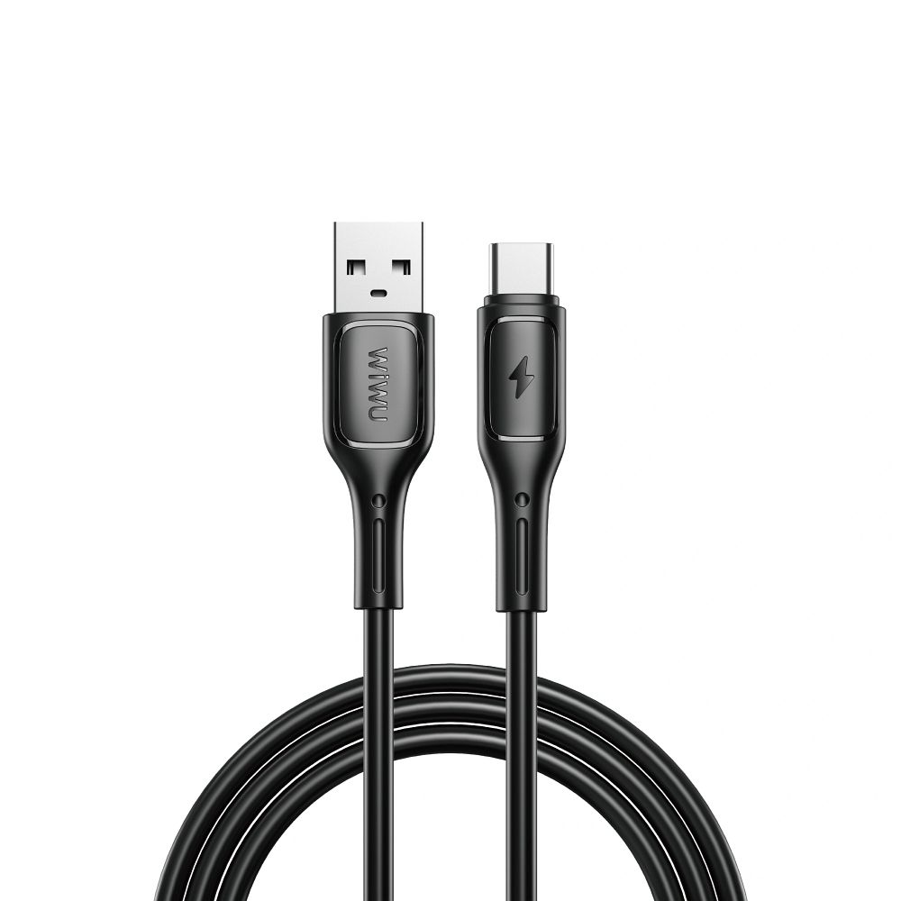 WiWU - Starlink Series datakaapeli Wi-C001 USB A - USB C 2,4A - musta