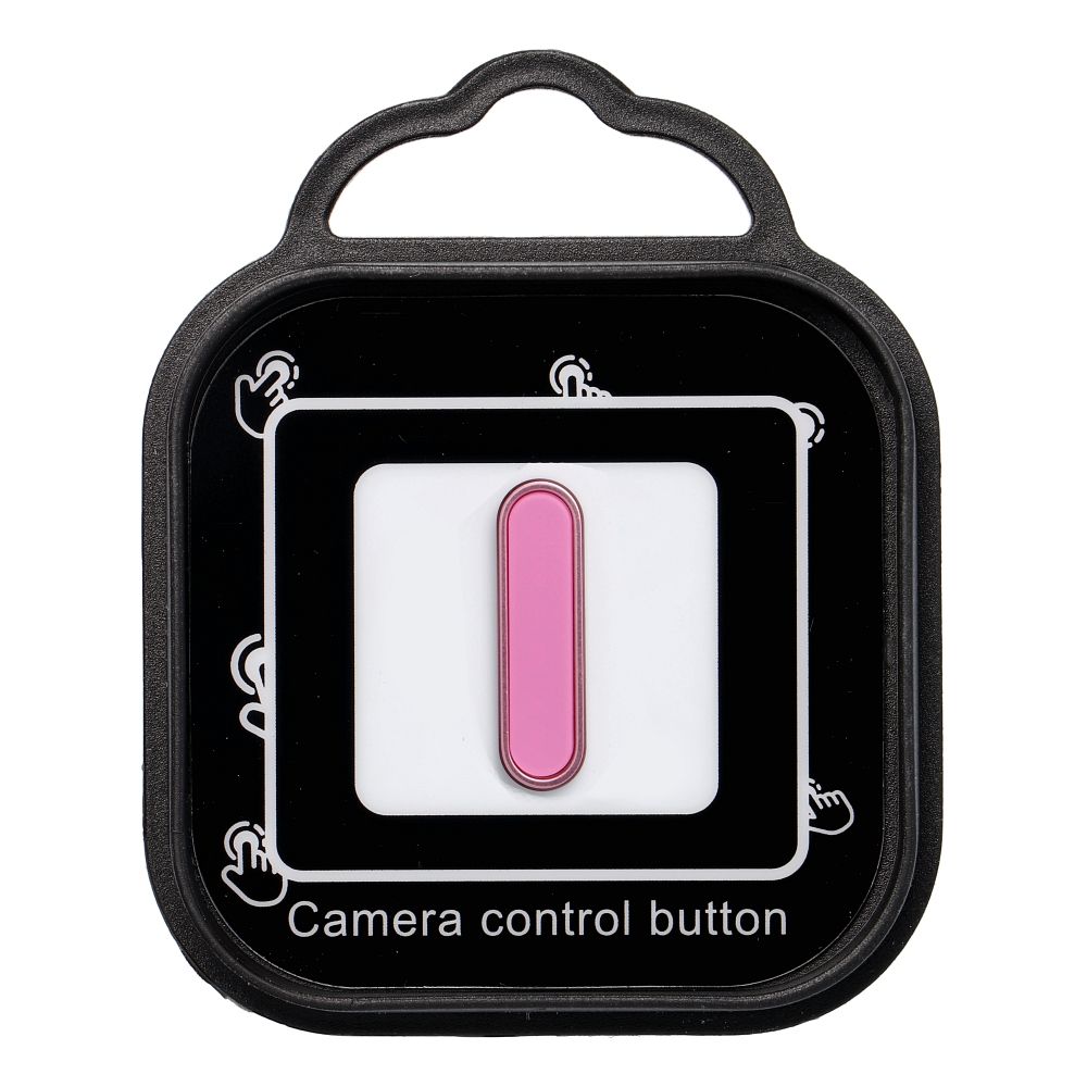 Camera Control -aktiivipainike IPHONE 16 -sarjan Suojakuorelle Drop Glue / Clear Mag Cover vaaleanpunainen