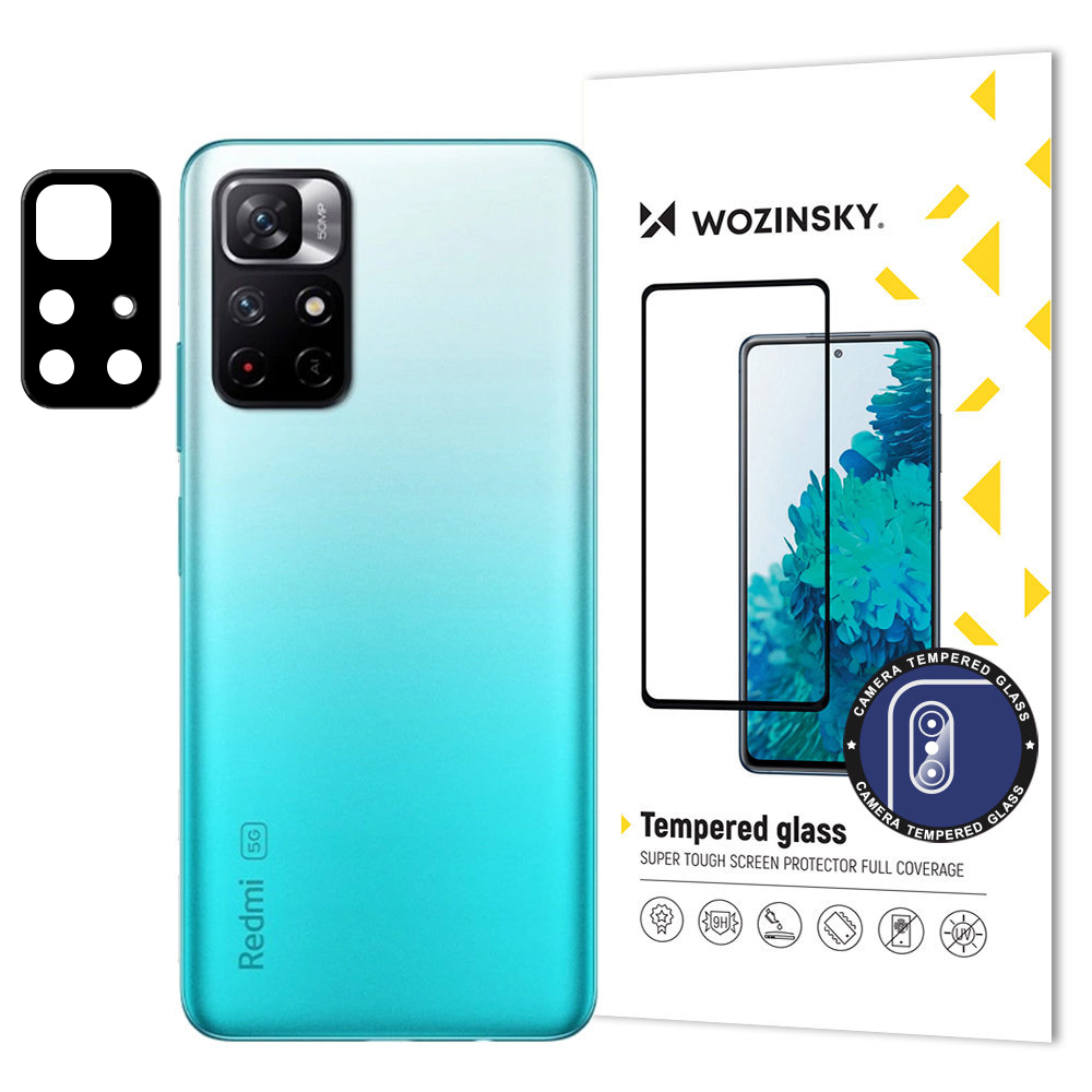 Wozinsky Full Camera Glass 9H Full Camera karkaistu lasi Xiaomi Redmi Note 11 kameraan (KIINA)