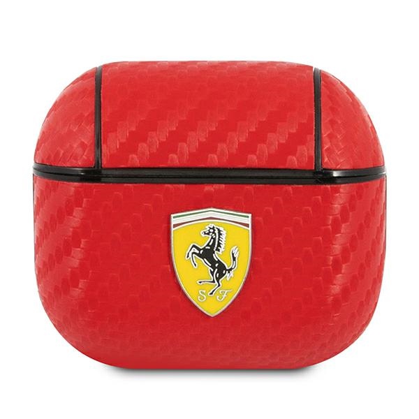 Ferrari FESA3CARE AirPods 3 suojakotelo punainen/punainen On Track PU Hiili
