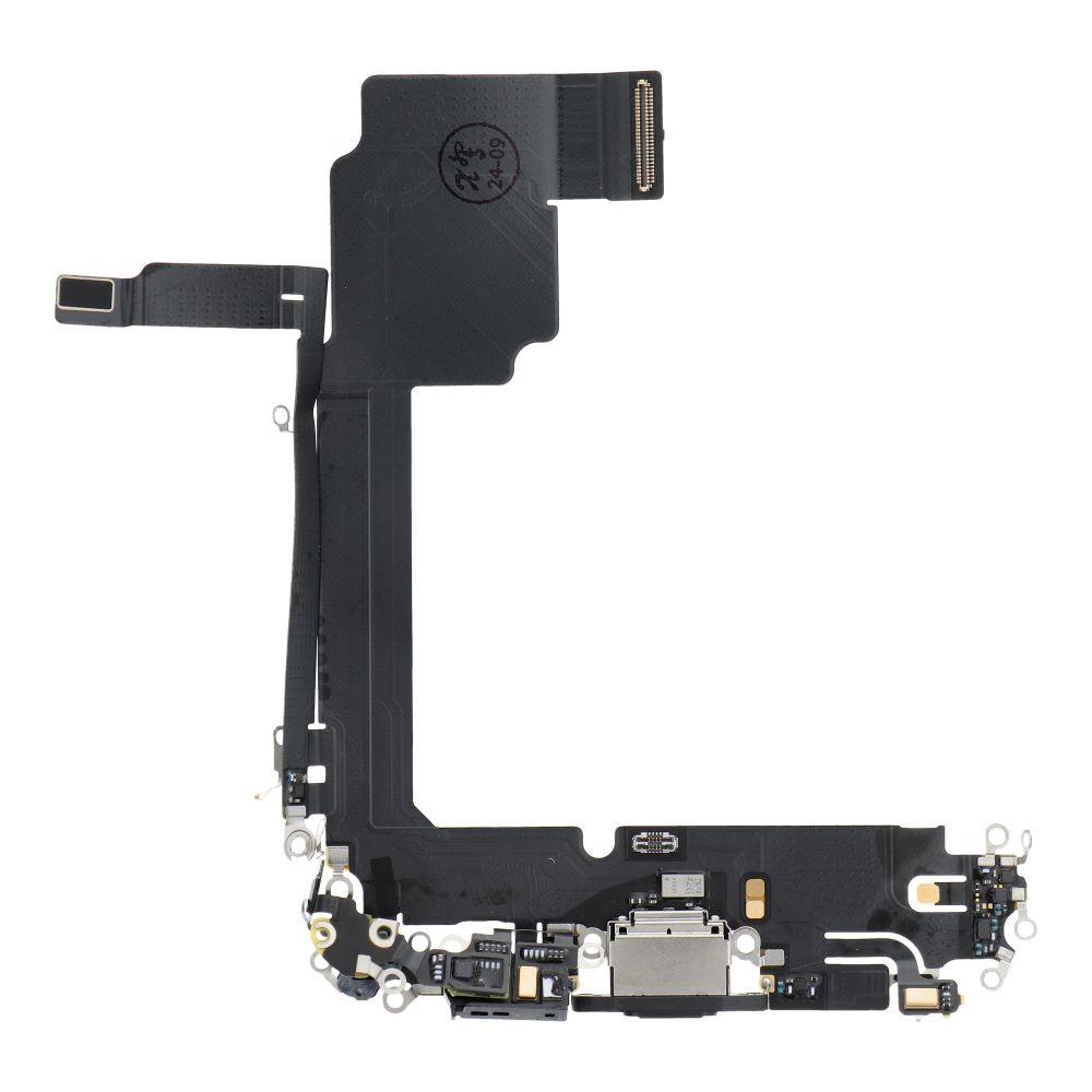 USB-latauskaapeli iPhone 15 Pro Max musta