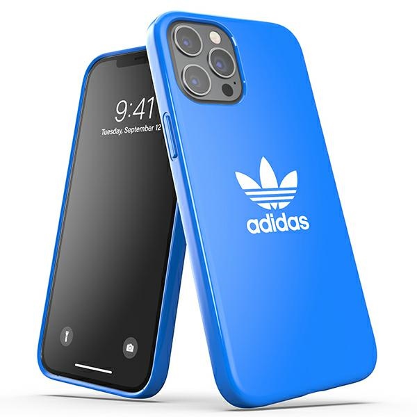 Adidas OR SnapCase Trefoil kotelo iPhone 12 Pro Max - sininen