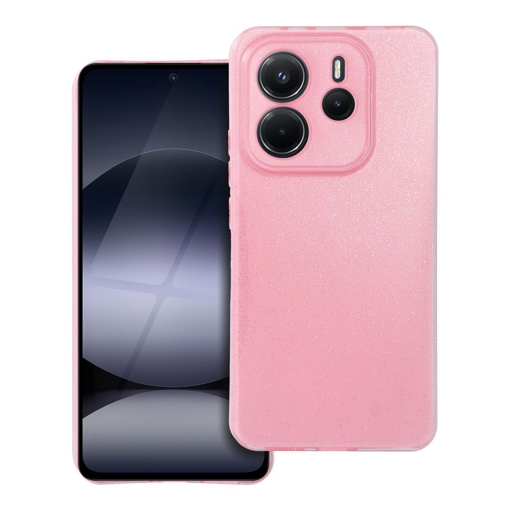 Case for Xiaomi Redmi Note 14 4G (GLOBAL - 164,84mm x 78,15mm x 8,16mm) Clear Case 2 mm Blink) pink