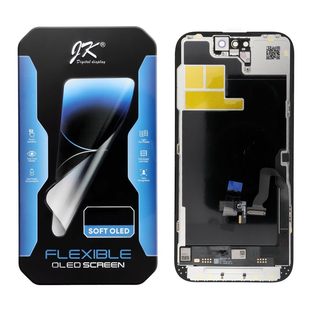 JK LCD-näyttö iPhone 14 Pro:lle HARD OLED (IC-vaihto)