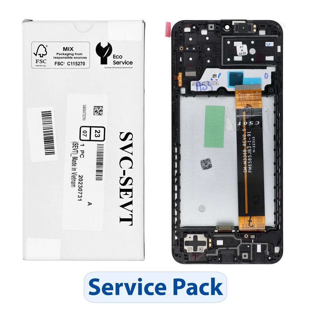 ServicePack LCD-näyttö SAMSUNG A13 4G A137F GH82-29227A