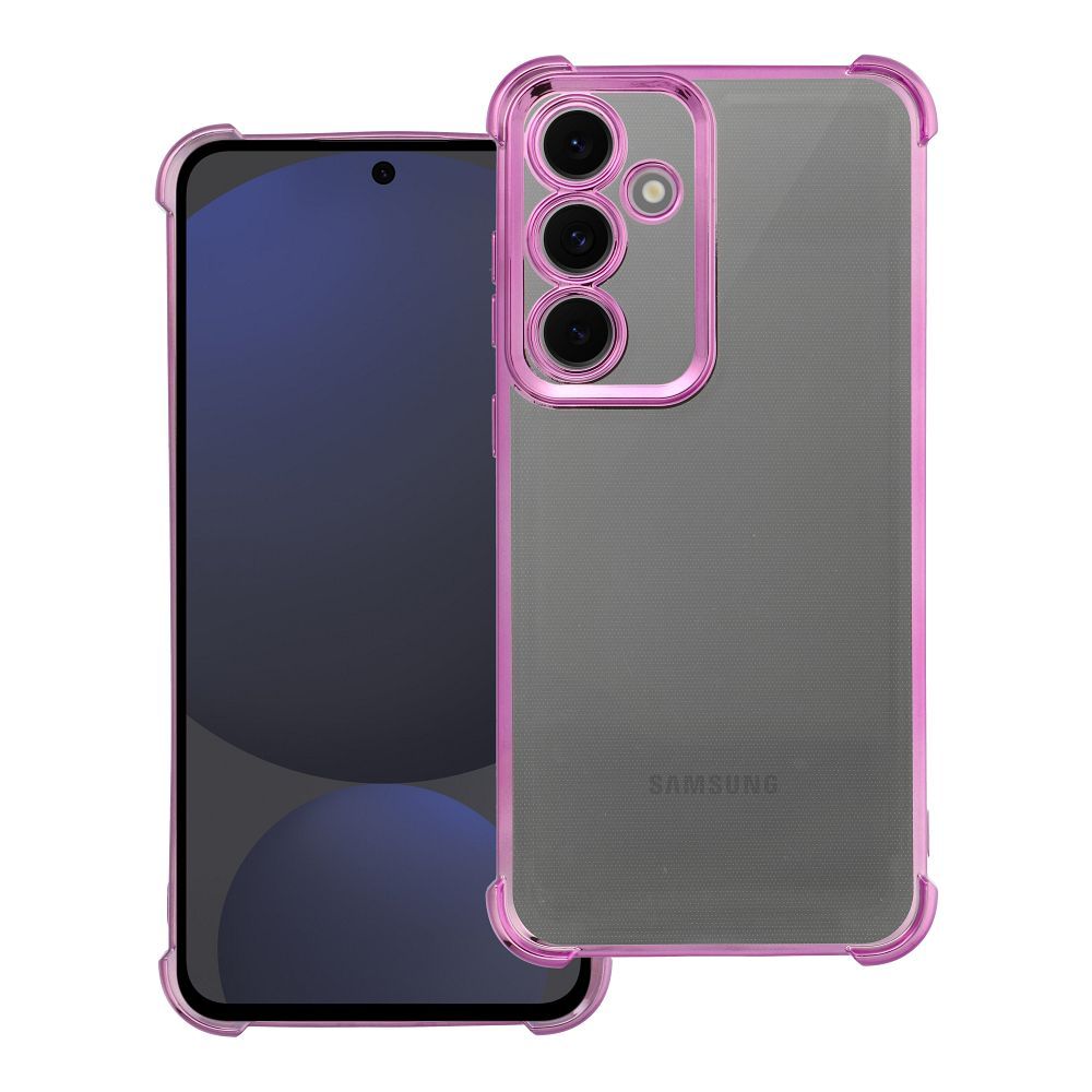 Suojakuori Samsung S24 FE:lle Antishock Electro violetti