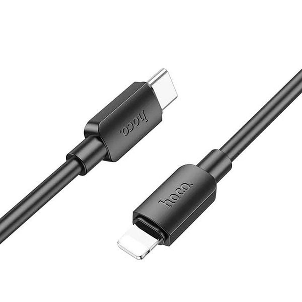 Kaapeli USB-C Lightning Hoco PD 2,4A 20W 1 m X96 musta