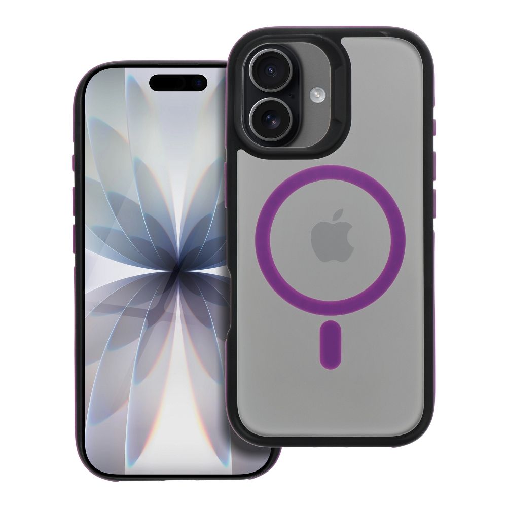 Suojakuori iPhone 17 -lle Neo MagSafe-yhteensopiva violetti