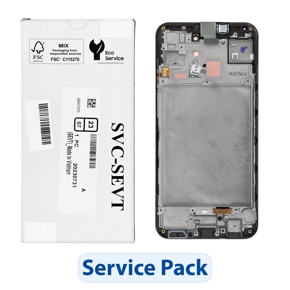 ServicePack LCD-näyttö SAMSUNG A15 4G/5G A155/A156 GH82-33637A