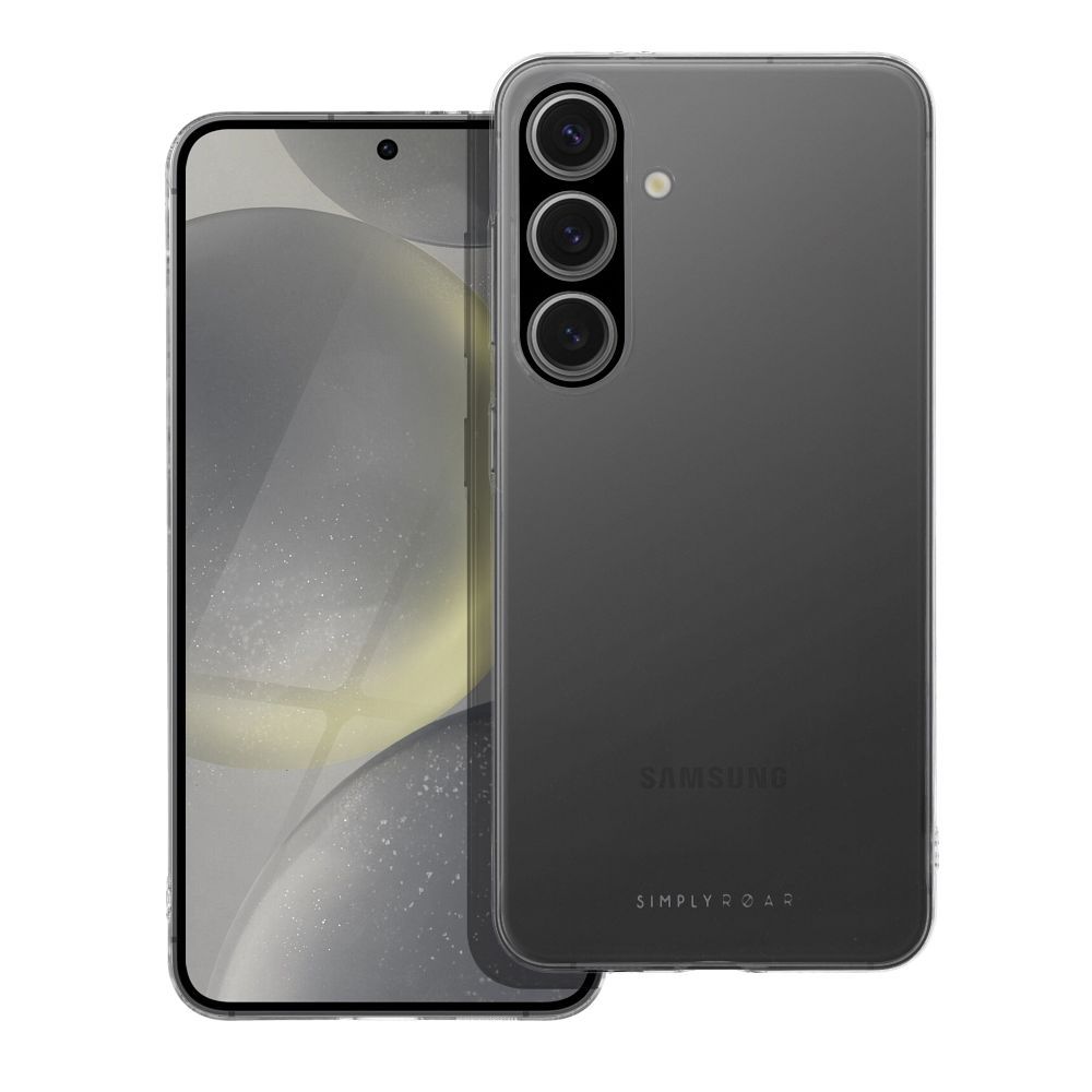 Roar Pure Simple Fit kuori Samsung Galaxy S24 / S25 kirkas