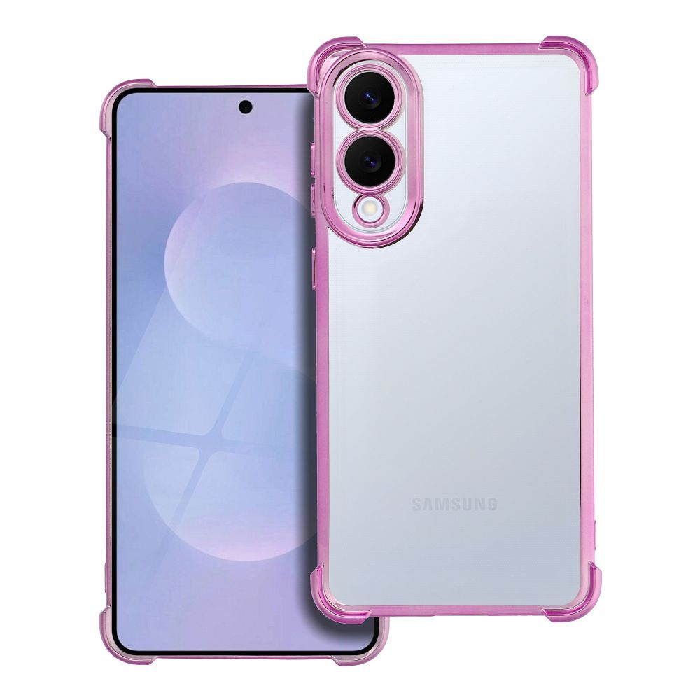 Suojakuori Samsung S25 EDGE:lle Antishock Electro violetti