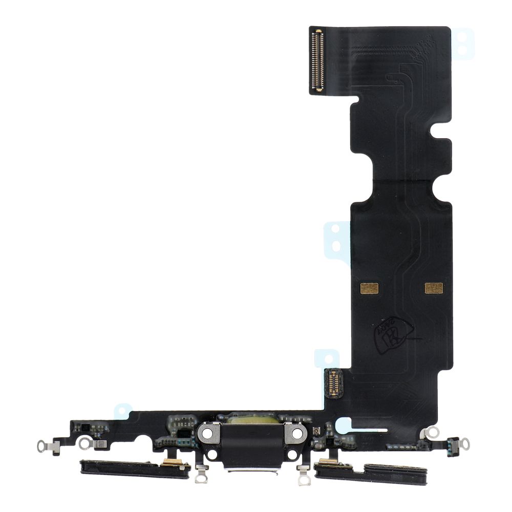 Latausjousto USB IPHONE 8 Plus:lle musta (käytetty)