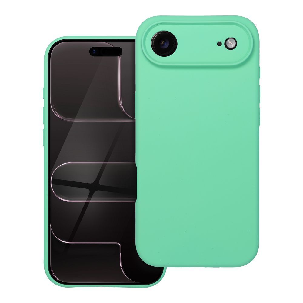 Suojakuori iPhone 17 AIR:lle Silikoninen 2mm mint