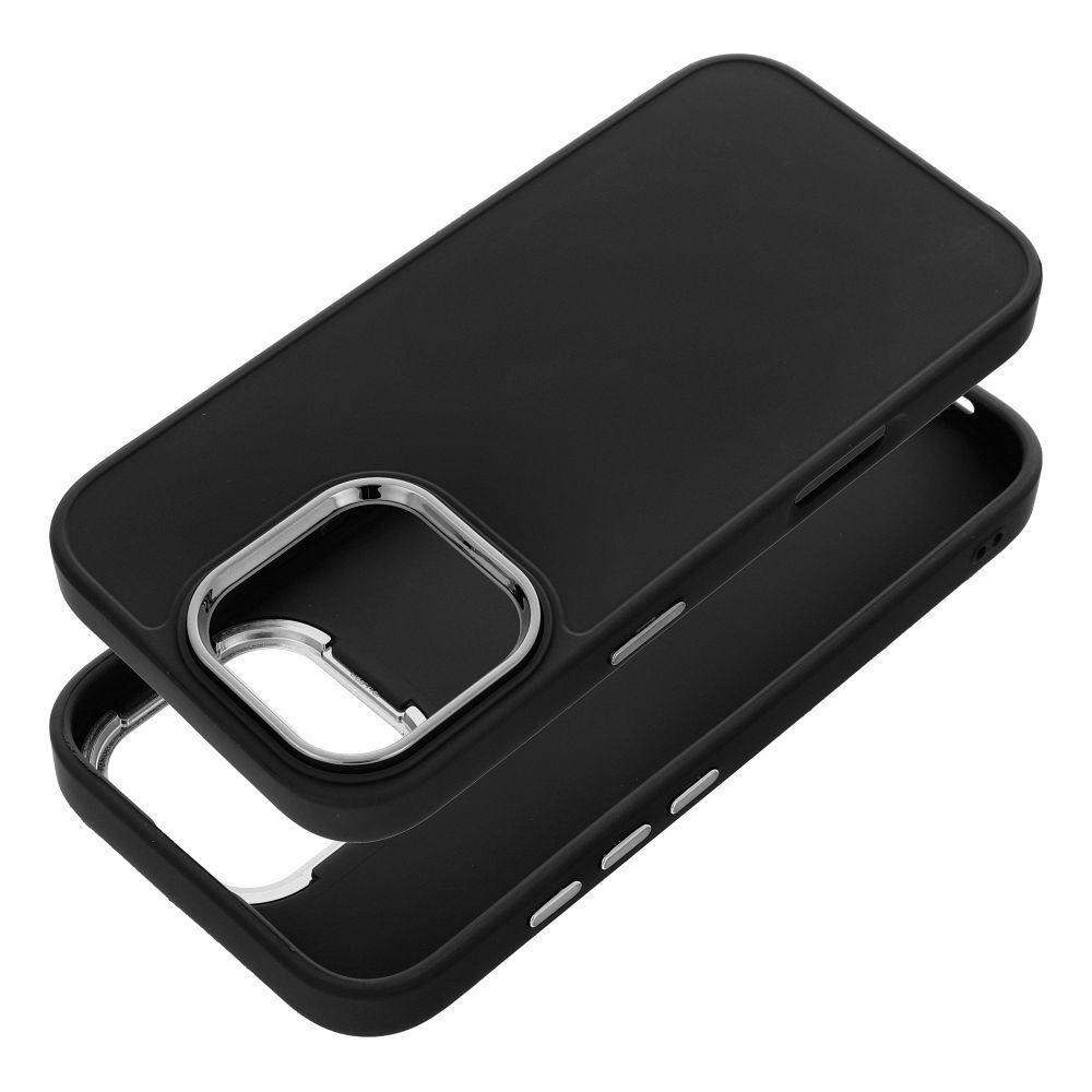 Suojakuori iPhone 16e (SE 4 2025) / 17e:lle Frame musta
