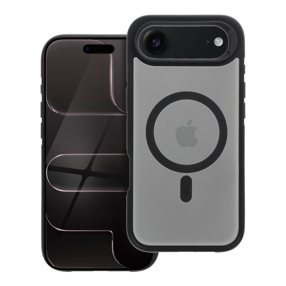 Suojakuori iPhone 17 AIR -lle Neo MagSafe-yhteensopiva musta